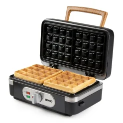 Domo DO9278C Snackmaker 3-in-1: croque-wafel-grill inky black