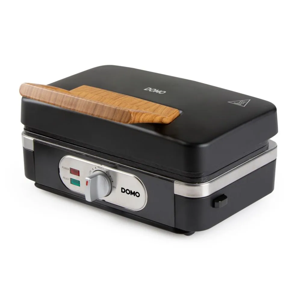 Domo DO9278C Snackmaker 3-in-1: croque-wafel-grill inky black