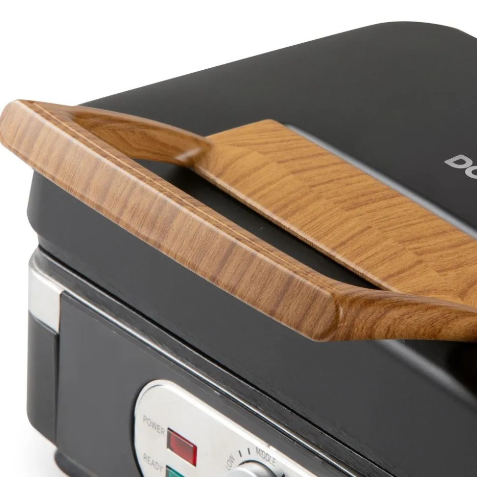 Domo DO9278C Snackmaker 3-in-1: croque-wafel-grill inky black