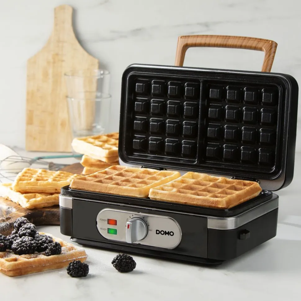 Domo DO9278C Snackmaker 3-in-1: croque-wafel-grill inky black