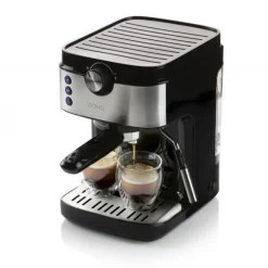 Domo Espresso 19bar zwart/inox DO711K