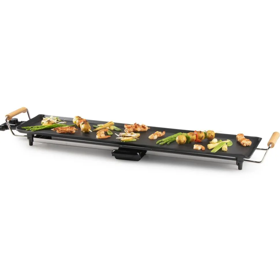 Domo Family & Friends Teppanyaki XXL 90x22cm 1800W houtlook