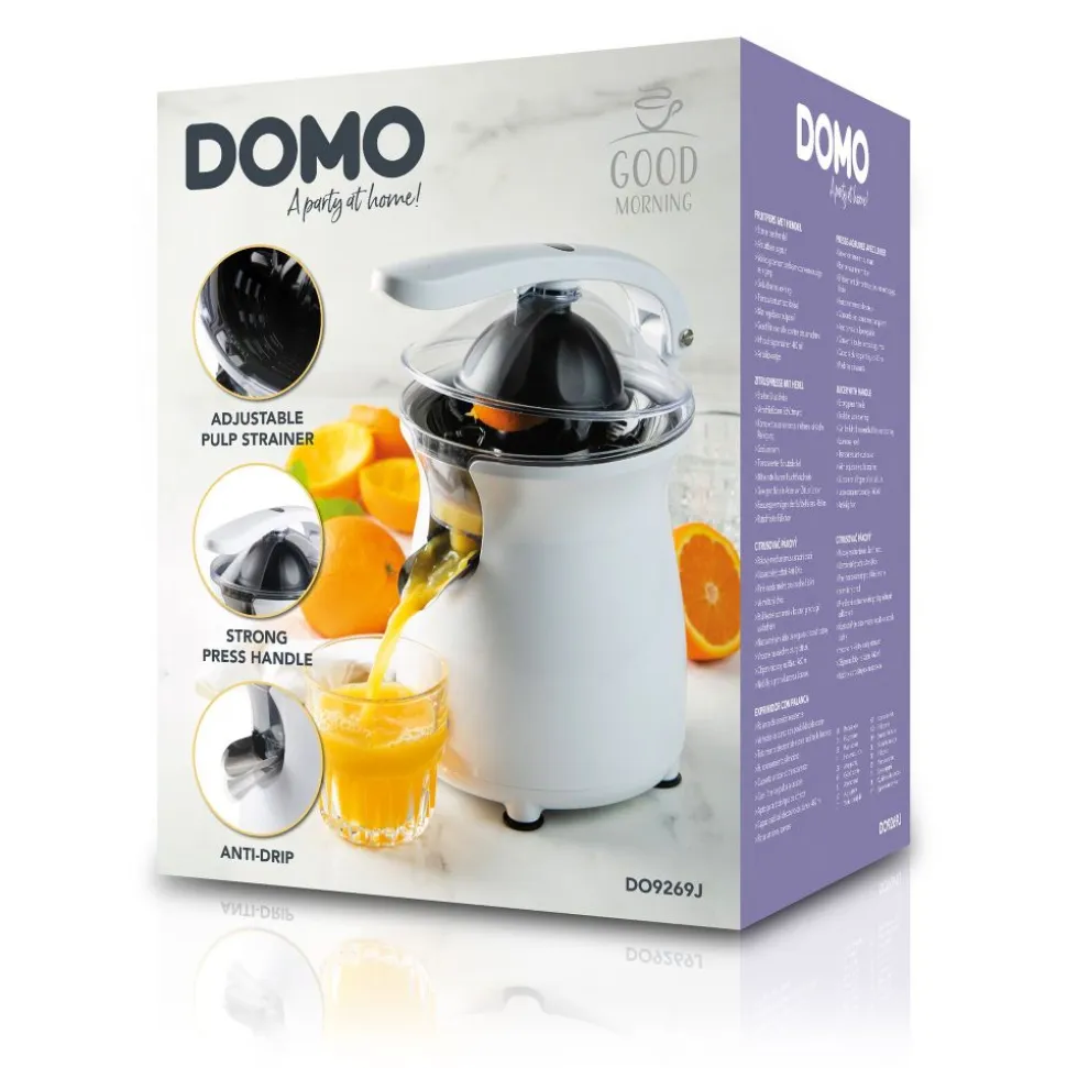 Domo Fruitpers met hendel Good Morning