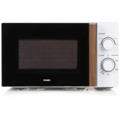 Domo Microgolfoven hout wit - solo - 20L