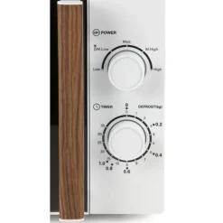 Domo Microgolfoven hout wit - solo - 20L