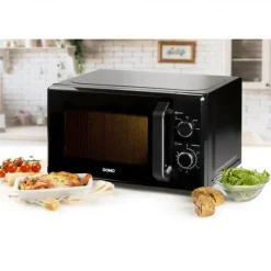 Domo Microgolfoven zwart solo 20L 800W