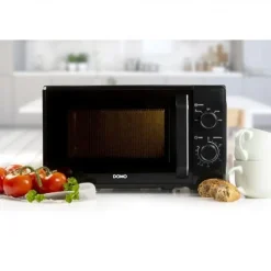 Domo Microgolfoven zwart solo 20L 800W