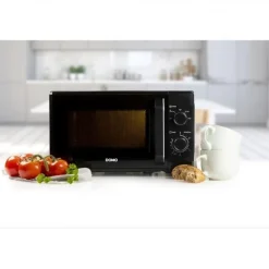 Domo Microgolfoven zwart solo 20L 800W