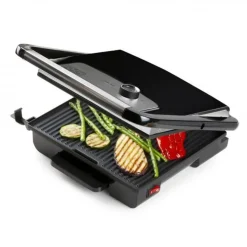 Domo Multifunctionele contactgrill Panini grill inox