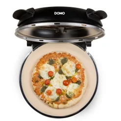 Domo My Express Pizza Pizzaoven zwart - keramische steen