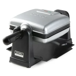 Domo Roterend Wafelijzer rechthoekige wafels 4x7 zilver