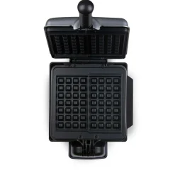 Domo Roterend Wafelijzer rechthoekige wafels 4x7 zilver