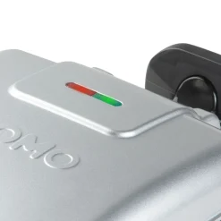 Domo Roterend Wafelijzer rechthoekige wafels 4x7 zilver