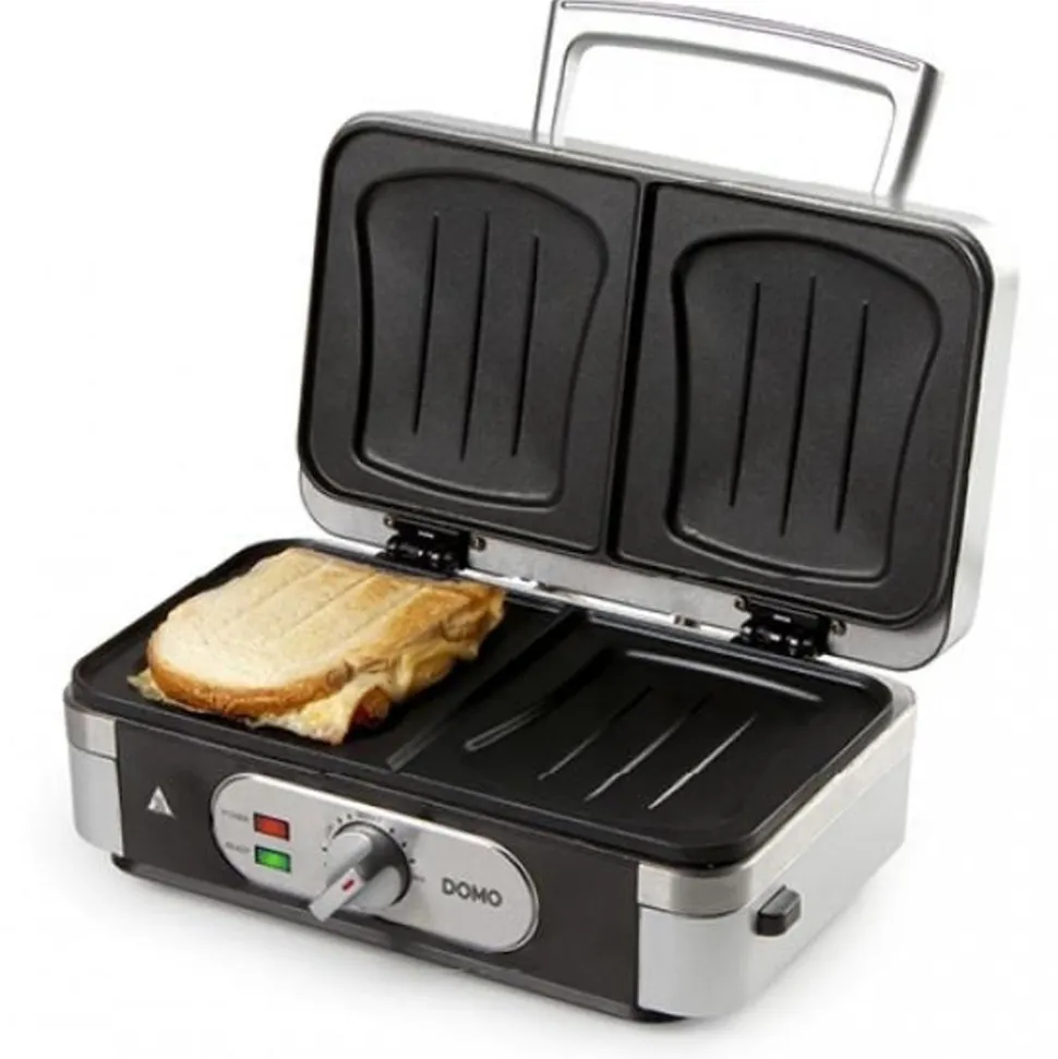 Domo Snackmaker 3-in-1: croque-wafel-grill