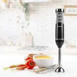 Domo Staafmixer zwart + klopper