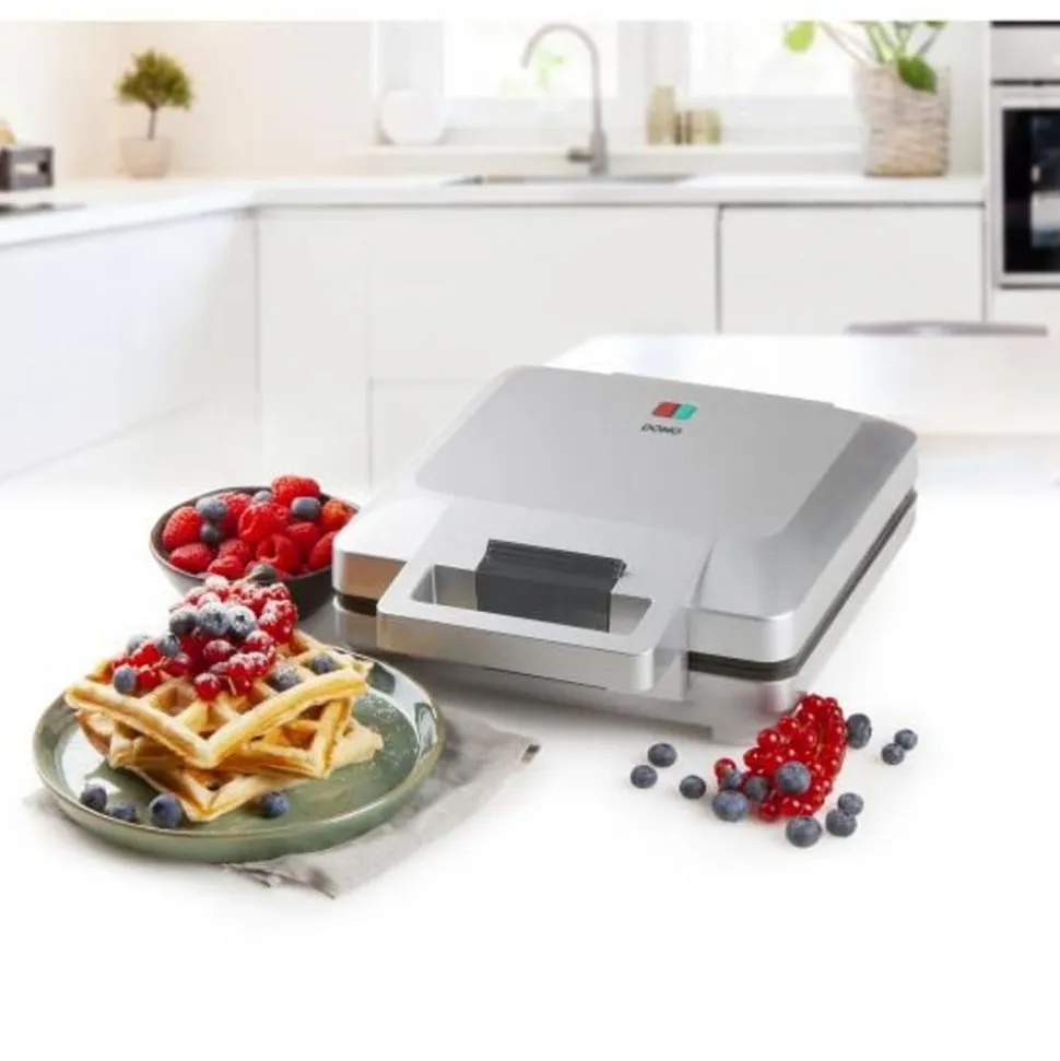 Domo Wafelijzer 4 wafels 1600W