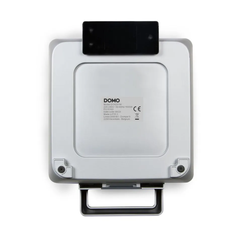 Domo Wafelijzer Wafflelicious - voor 4 ronde wafels