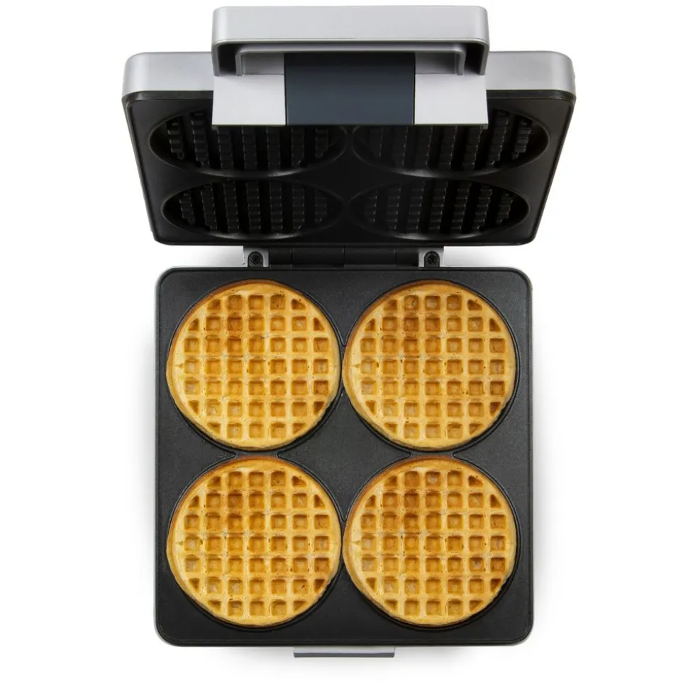 Domo Wafelijzer Wafflelicious - voor 4 ronde wafels