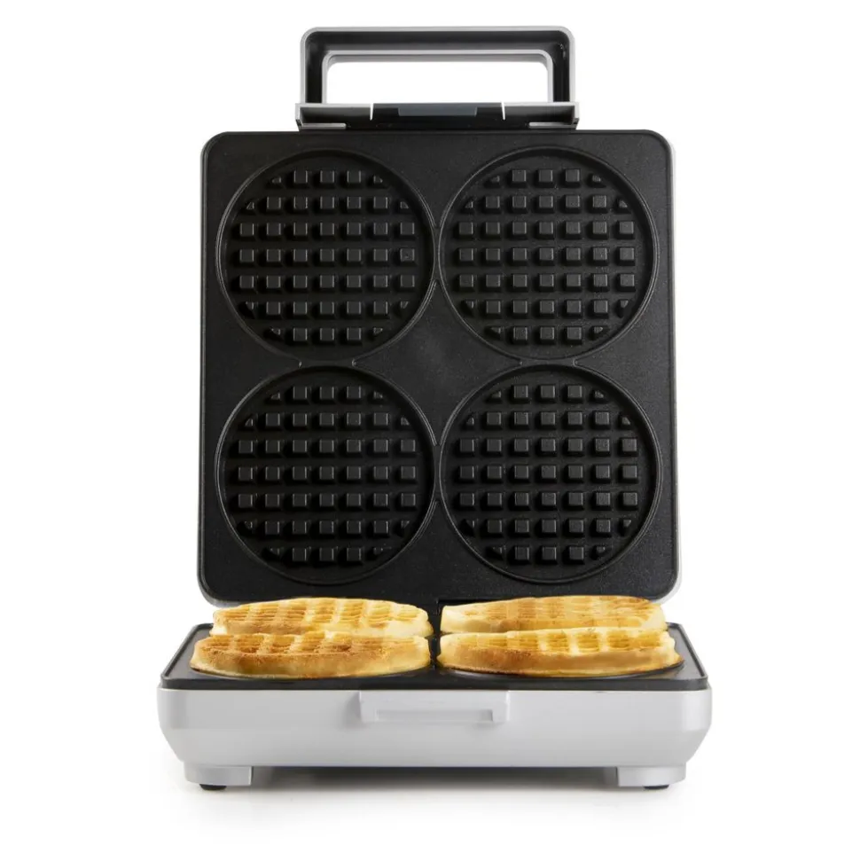 Domo Wafelijzer Wafflelicious - voor 4 ronde wafels