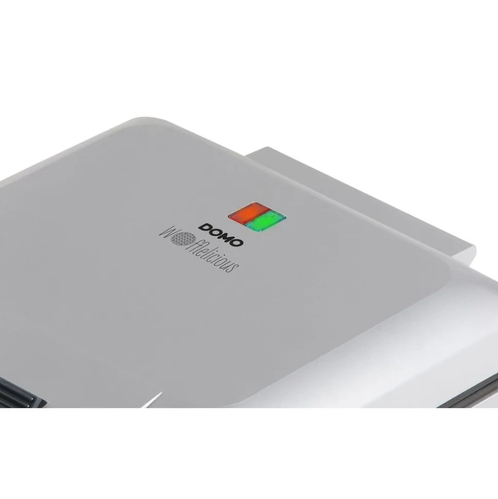 Domo Wafelijzer Wafflelicious - voor 4 ronde wafels