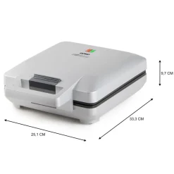 Domo Wafelijzer Wafflelicious - voor 4 ronde wafels