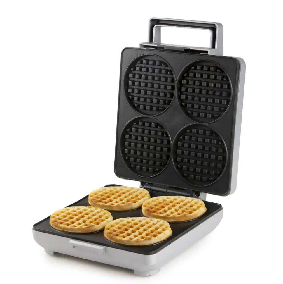 Domo Wafelijzer Wafflelicious - voor 4 ronde wafels