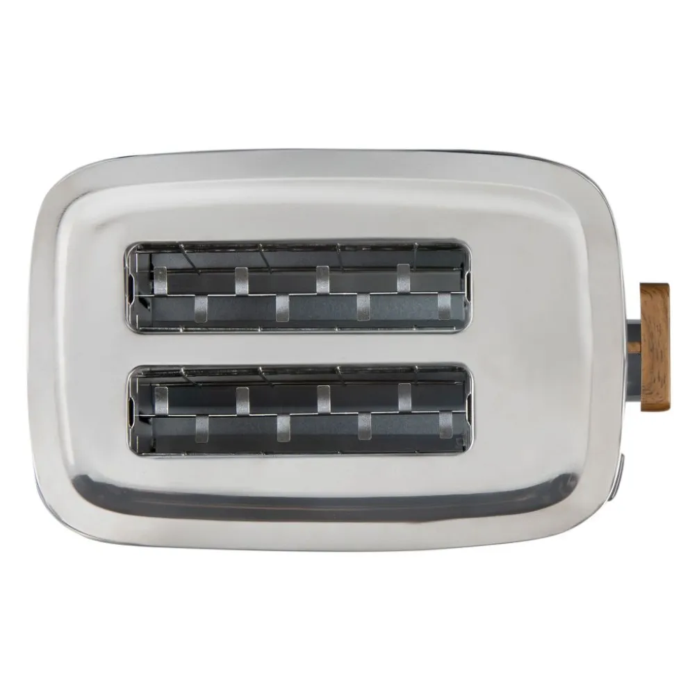 Domo Wood You Broodrooster 2 sneden mat grijs