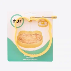 Dotz Eibakring uit silicone beer geel