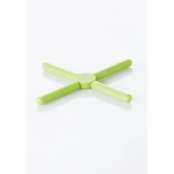 Dotz Opvouwbare siliconen panonderzetter rood, grijs of aquablauw