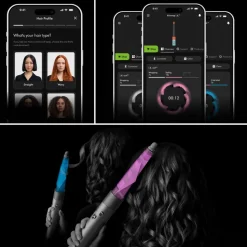 Dyson Airwrap i.d.™ multistyler en haardroger - Curly+Coily (Ceramic Pink/Rose Gold)