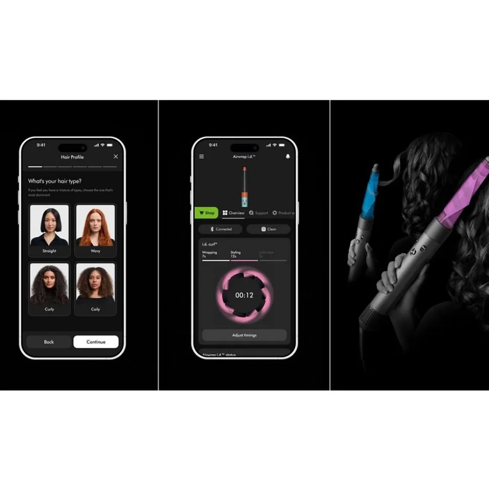 Dyson Airwrap id™ multistyler en haardroger - Curly+Coily (Jasper plum)