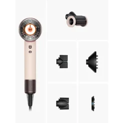 Dyson Supersonic Nural™ föhn Straight + Wavy Ceramic Pink