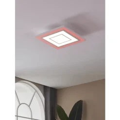 Eglo ALBARCA Plafondarmaturen aluminium, staal wit / Kunststof wit H: 69 mm