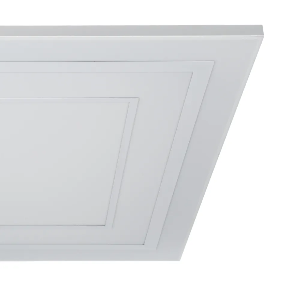 Eglo ALBARCA Plafondarmaturen aluminium, staal wit / Kunststof wit H: 69 mm