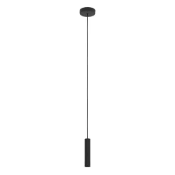 Eglo ALMUDAINA hanglamp staal zwart H: 1100 mm | Ø 40 mm