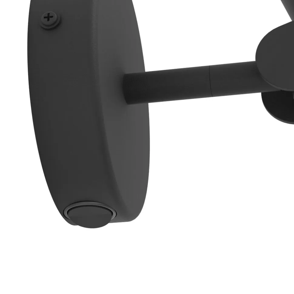 Eglo ALMUDAINA Wandlamp staal zwart H: 200 mm