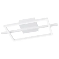 Eglo AMANDOLO Plafondarmaturen aluminium, staal wit / Kunststof wit H: 65 mm