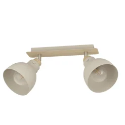 Eglo ARRECIFE spot staal bruin, nikkel-mat / staal zand H: 235 mm