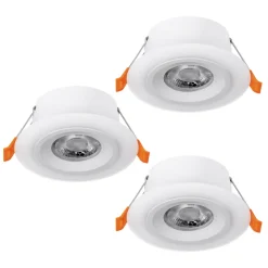 Eglo CALONGE inbouwarmatuur Kunststof wit Ø 100 mm