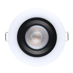 Eglo CALONGE inbouwarmatuur Kunststof zwart, wit Ø 100 mm