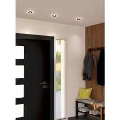 Eglo CALONGE inbouwarmatuur Kunststof zwart, wit Ø 100 mm