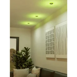 Eglo CALONGE RGB inbouwarmatuur Kunststof zwart, wit H: 32 mm | Ø 98 mm