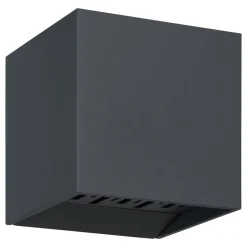 Eglo CALPINO 2 Wandlamp aluminium antraciet H: 105 mm