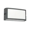 Eglo CAMARDA Wandlamp aluminium antraciet / Kunststof wit H: 110 mm