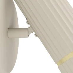 Eglo CAMINIA Wandlamp staal zand, geborsteld messing H: 155 mm