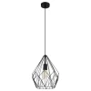 Eglo CARLTON hanglamp staal zwart H: 1100 mm | Ø 310 mm