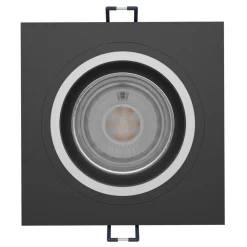 Eglo CAROSSO-Z inbouwarmatuur aluminium zwart / Kunststof wit H: 25 mm