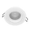 Eglo CAROSSO-Z inbouwarmatuur aluminium wit / Kunststof wit H: 28 mm | Ø 93 mm