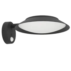 Eglo CERRISI zonne-energiearmatuur Kunststof zwart / Kunststof wit H: 105 mm