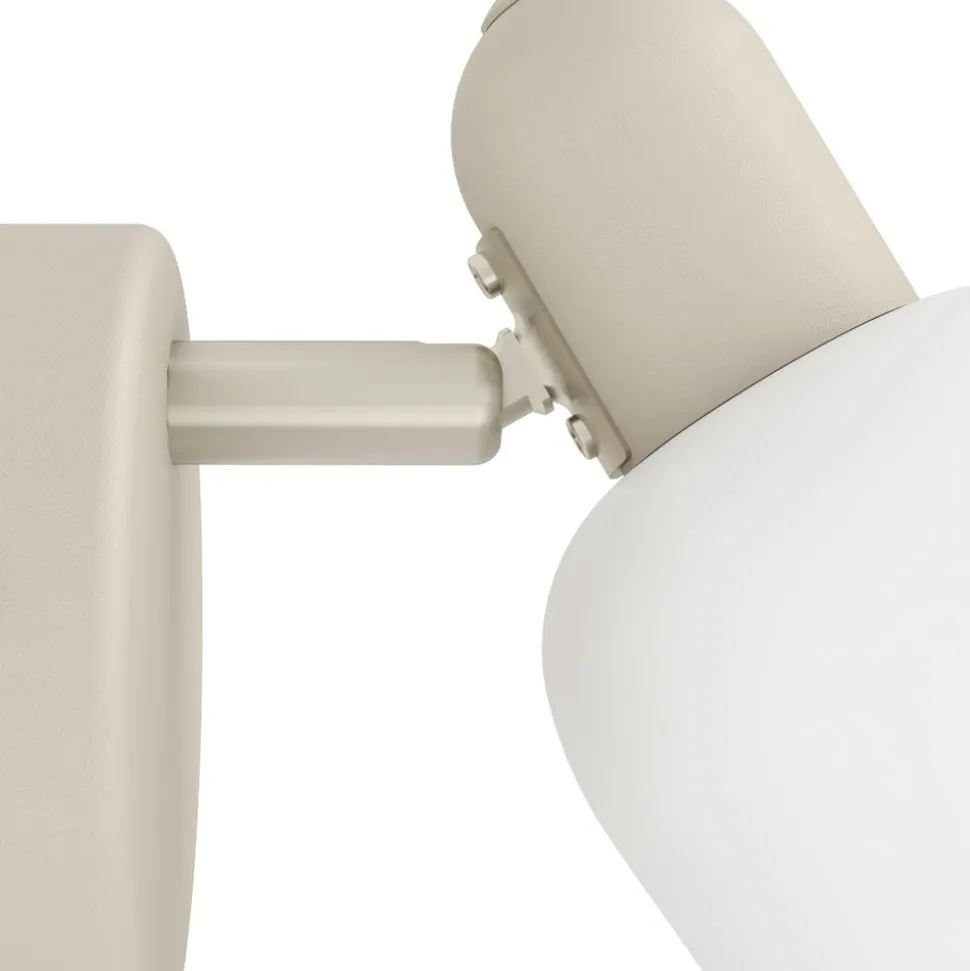 Eglo CORATO spot staal zand, mat nikkel / Glas wit H: 125 mm